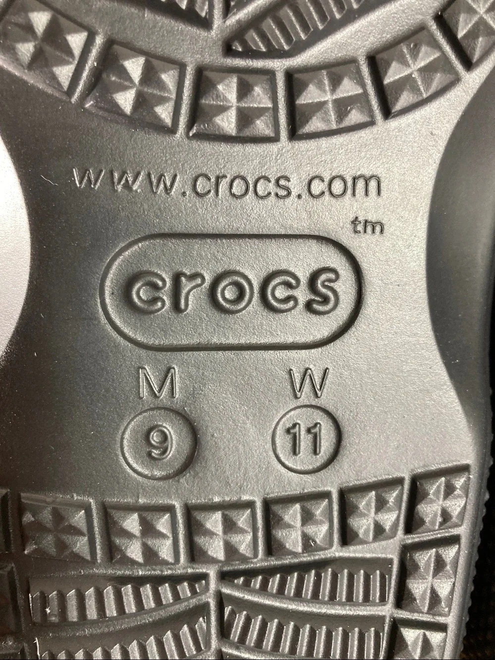 Crocs Baya Unisex Slide Sandal Women’s 11 Men’s 9 Black